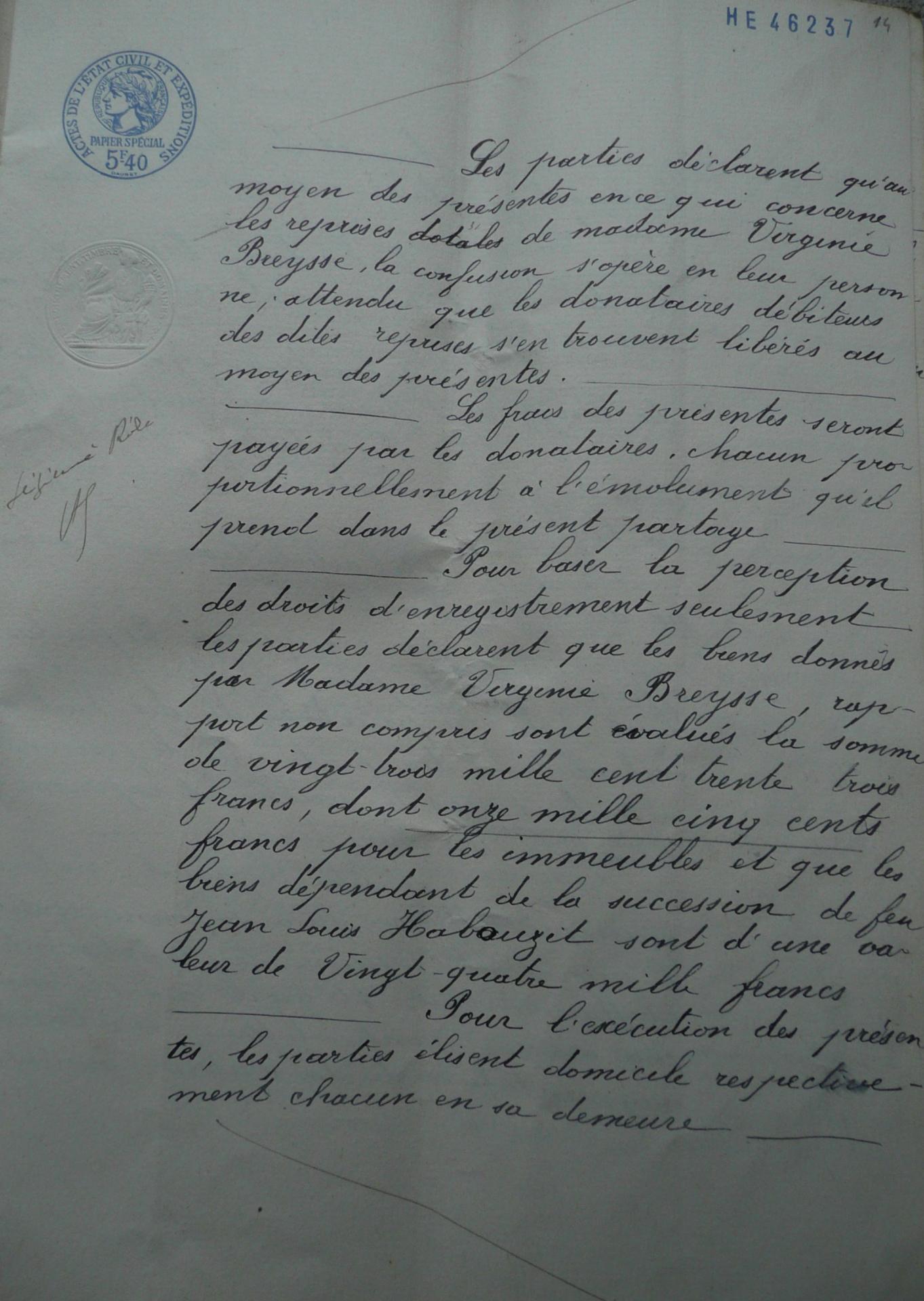 Habouzit breysse partage 1929 p31